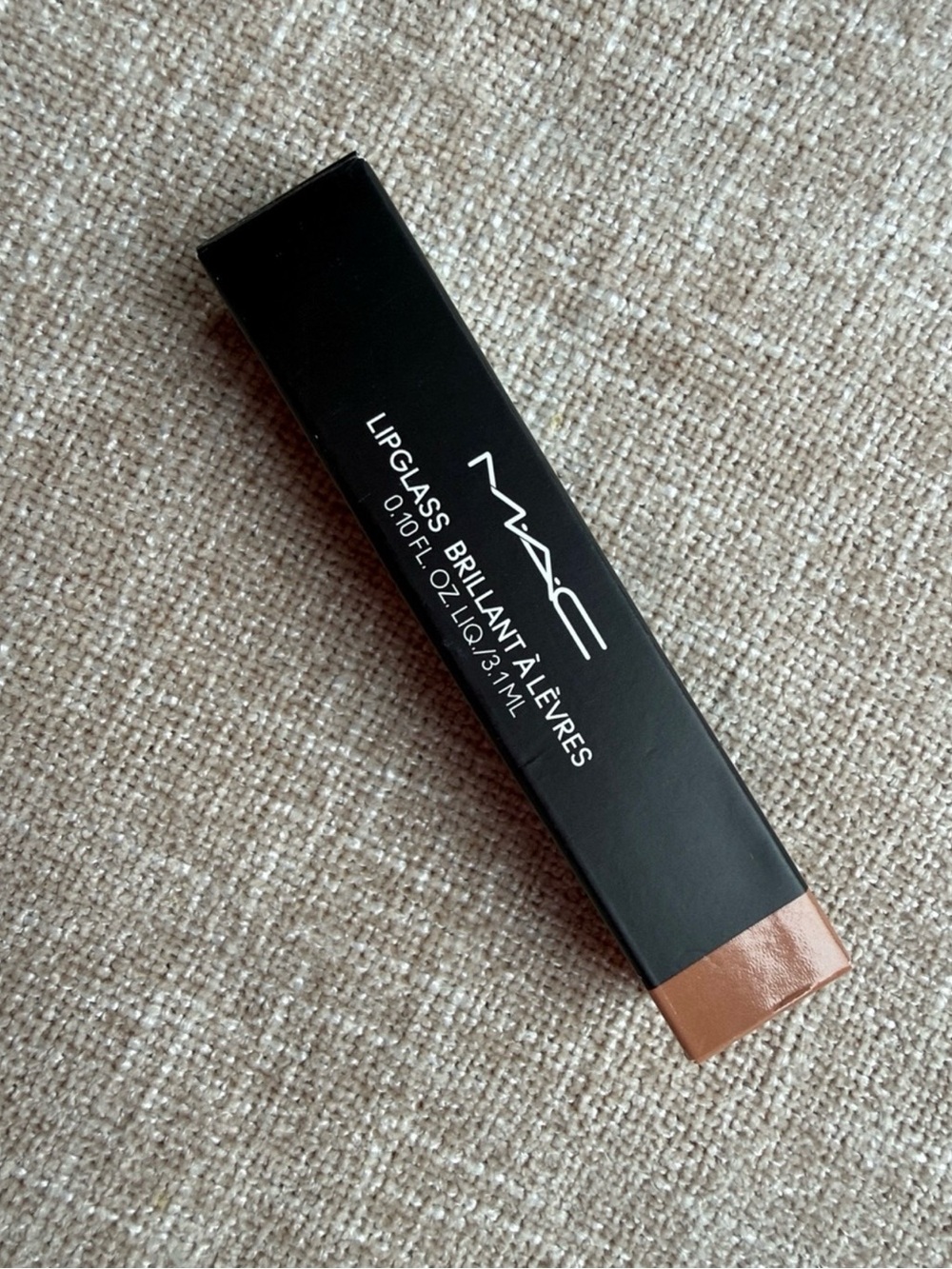 MAC Cosmetics Lipglass Gloss - Nude Beige